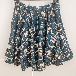 Anthropologie knee length skirt with pockets
